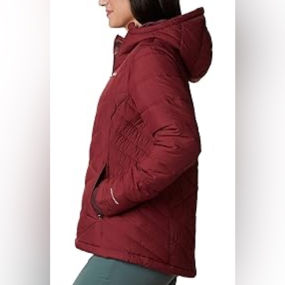 Columbia Fleece Hooded Insulated Water Resistant Jacket - Picture 3 of 9